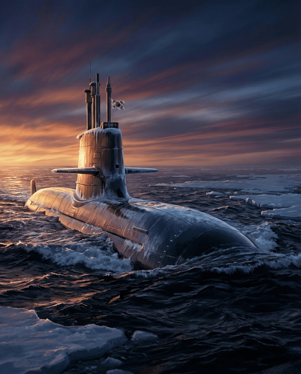 캐나다 잠수함 수주전 KSS-III 일러스트