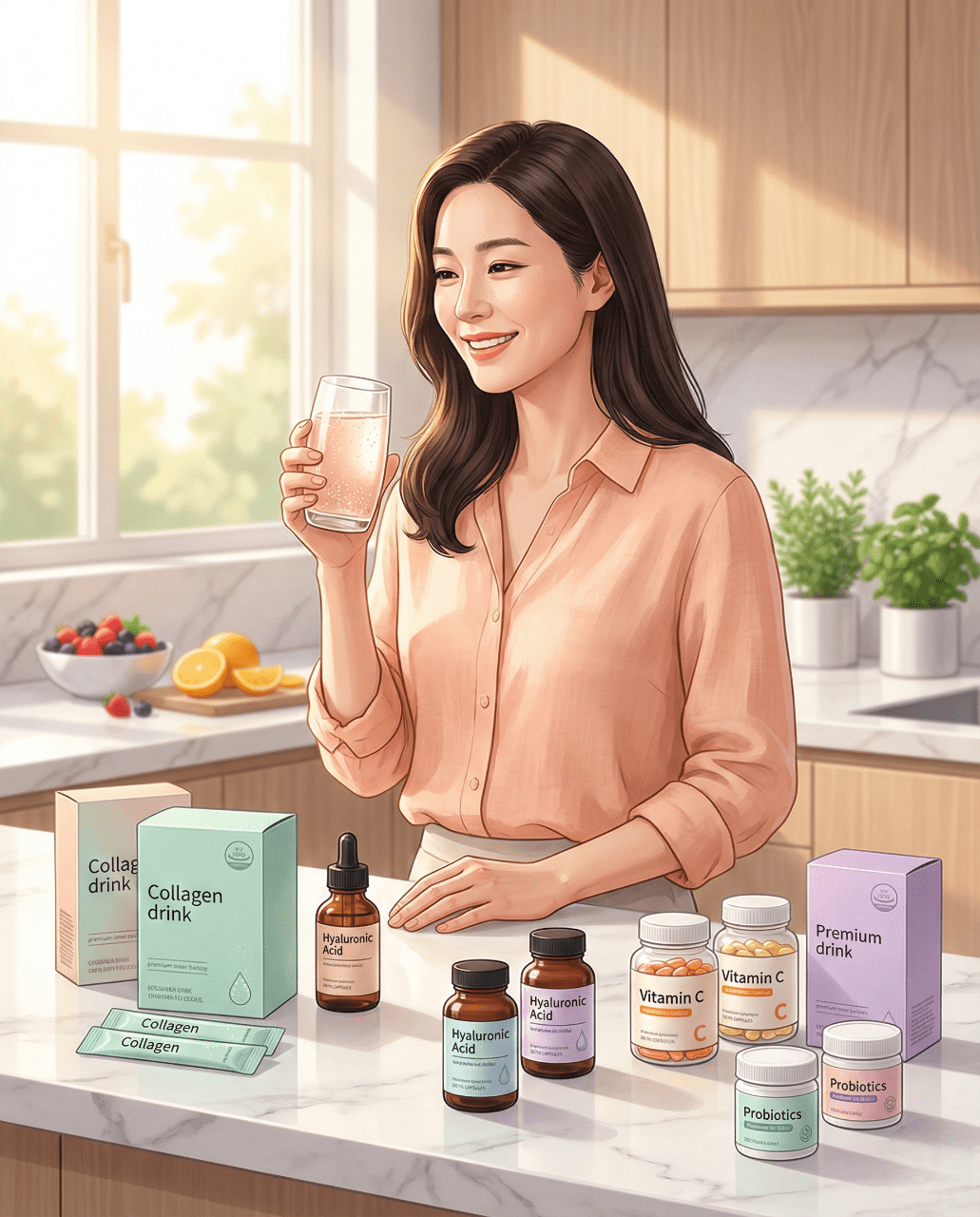 이너뷰티 보충제 콜라겐 드링크