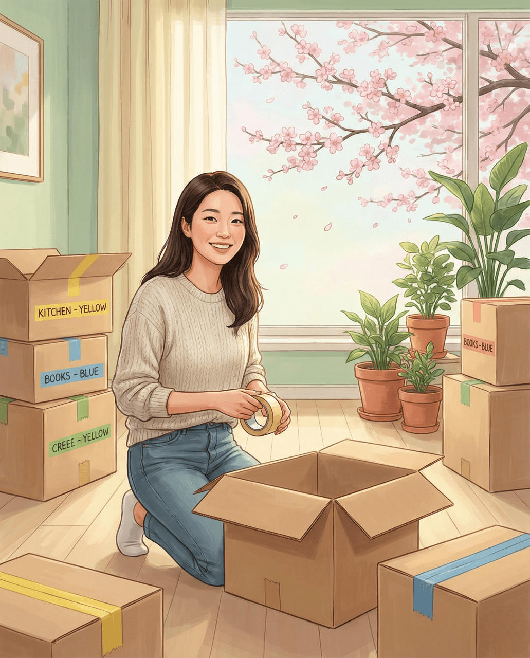 봄 이사 준비 집 정리 5단계 가이드
