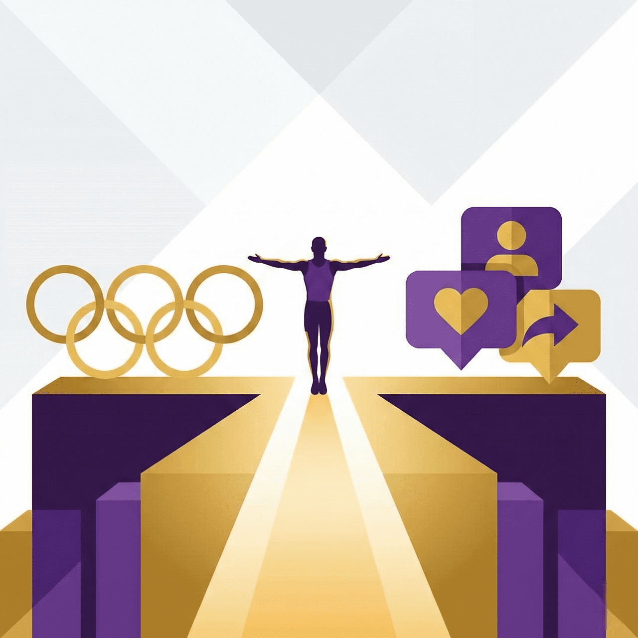 스포츠 선수 SNS 마케팅과 올림픽 무대 결합 컨셉